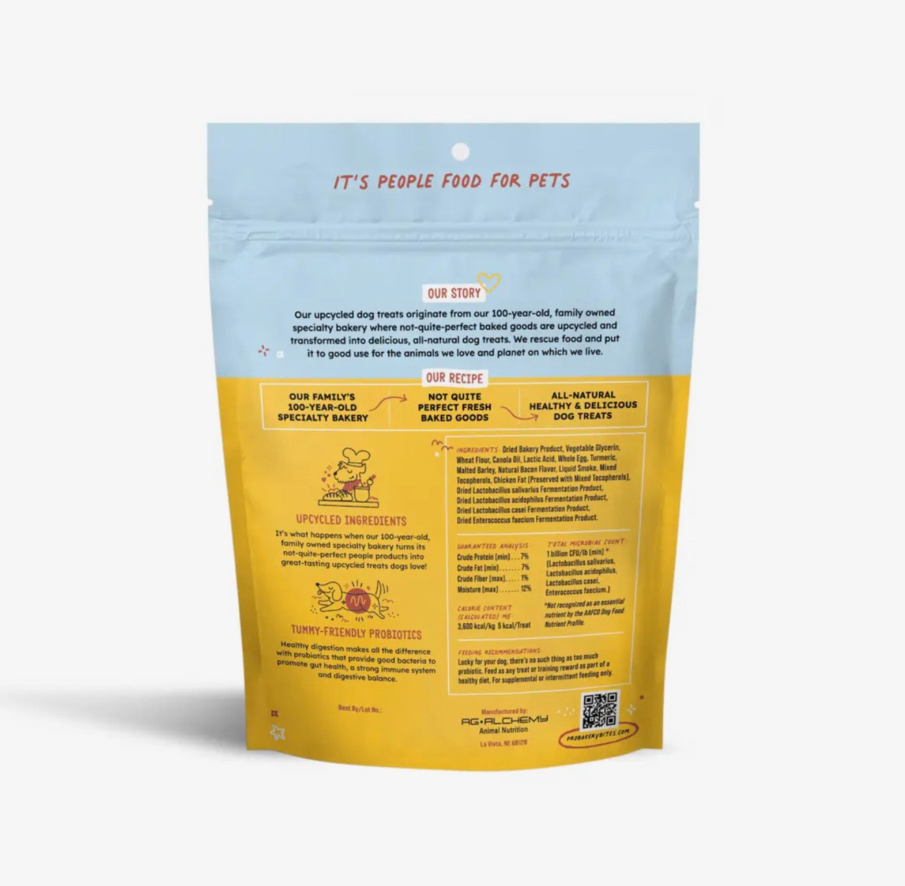 Bacon & Eggs Soft & Chewy Dog Treats by Pro Bakery Bites