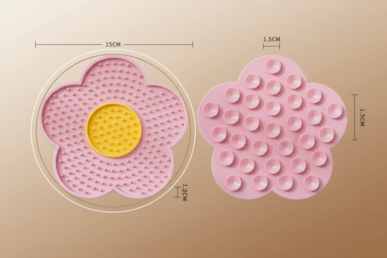 Sunflower Silicone Lick Mat for Dogs