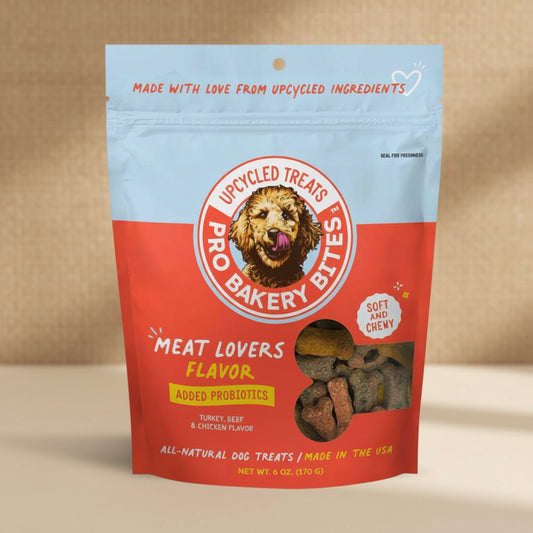 Meat Lovers Soft & Chewy Dog Treats by Pro Bakery Bites