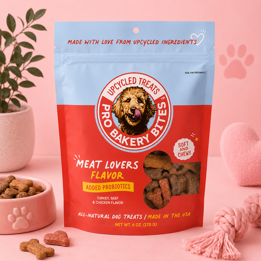 Meat Lovers Soft & Chewy Dog Treats by Pro Bakery Bites