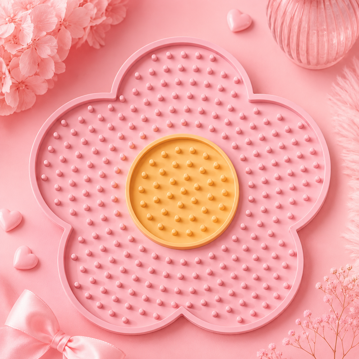 Sunflower Silicone Lick Mat for Dogs