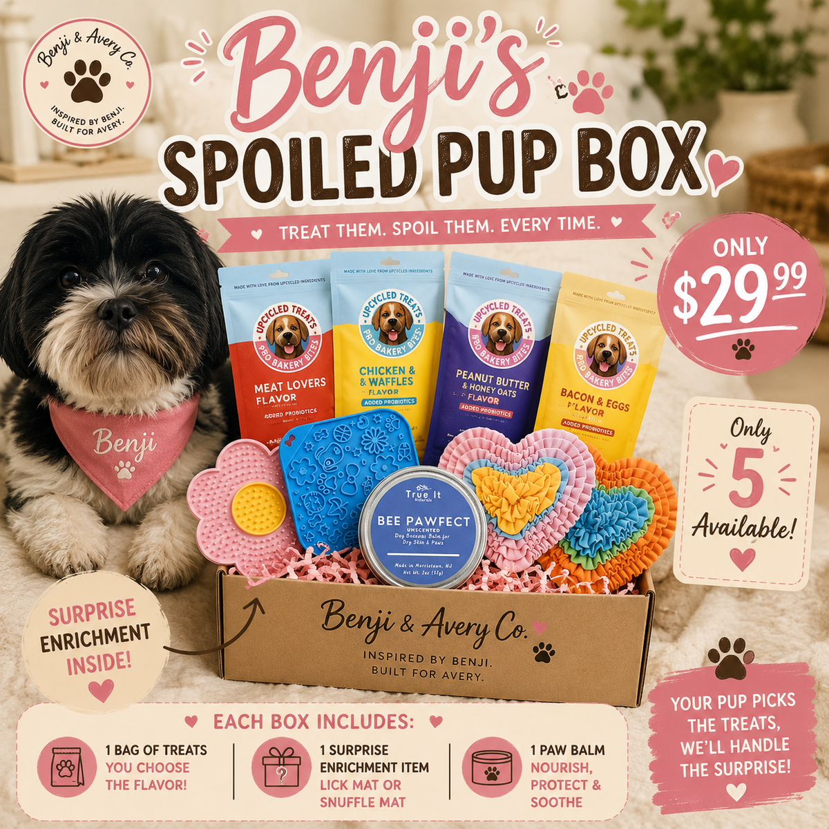 Benjis Spoiled Pup Box
