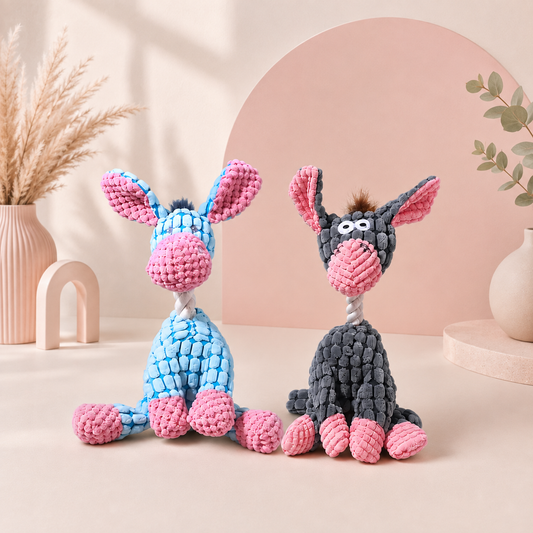 Stretchy Donkey Dog Toy